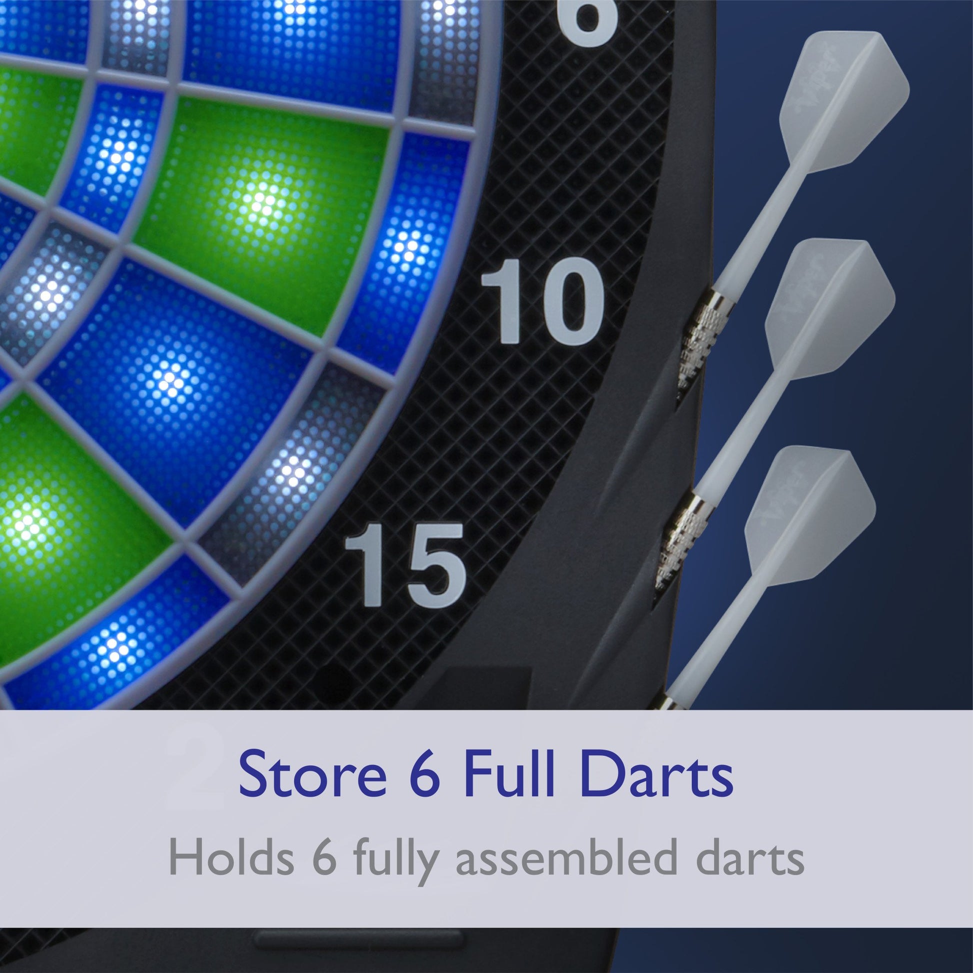 [OPEN BOX]  Viper Ion Illuminated Electronic Dartboard