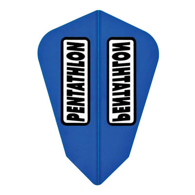 Pentathlon Kite Translucent Blue Flights Dart Flights Viper 