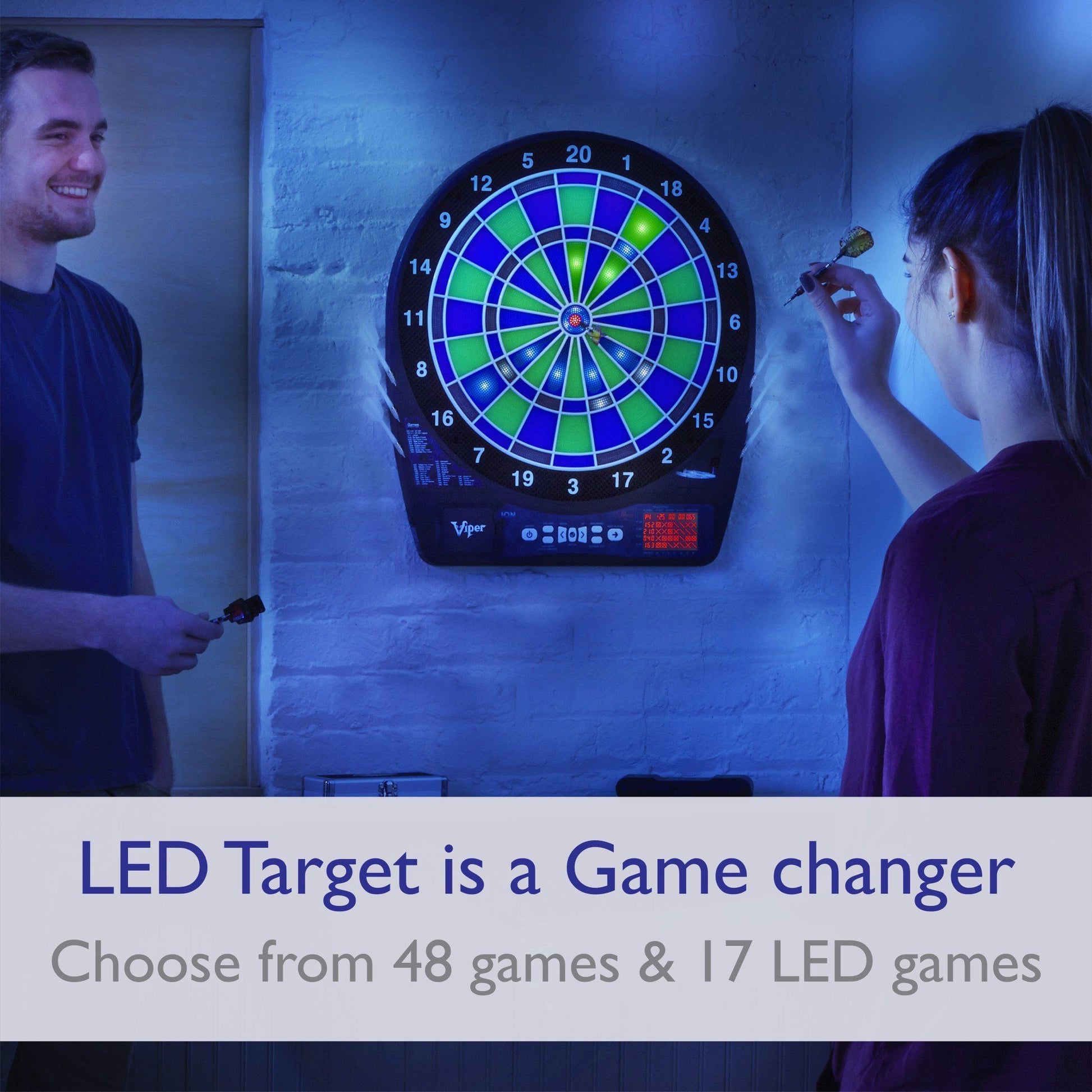 [REFURBISHED] Viper Ion Illuminated Electronic Dartboard Refurbished Refurbished GLD Products 