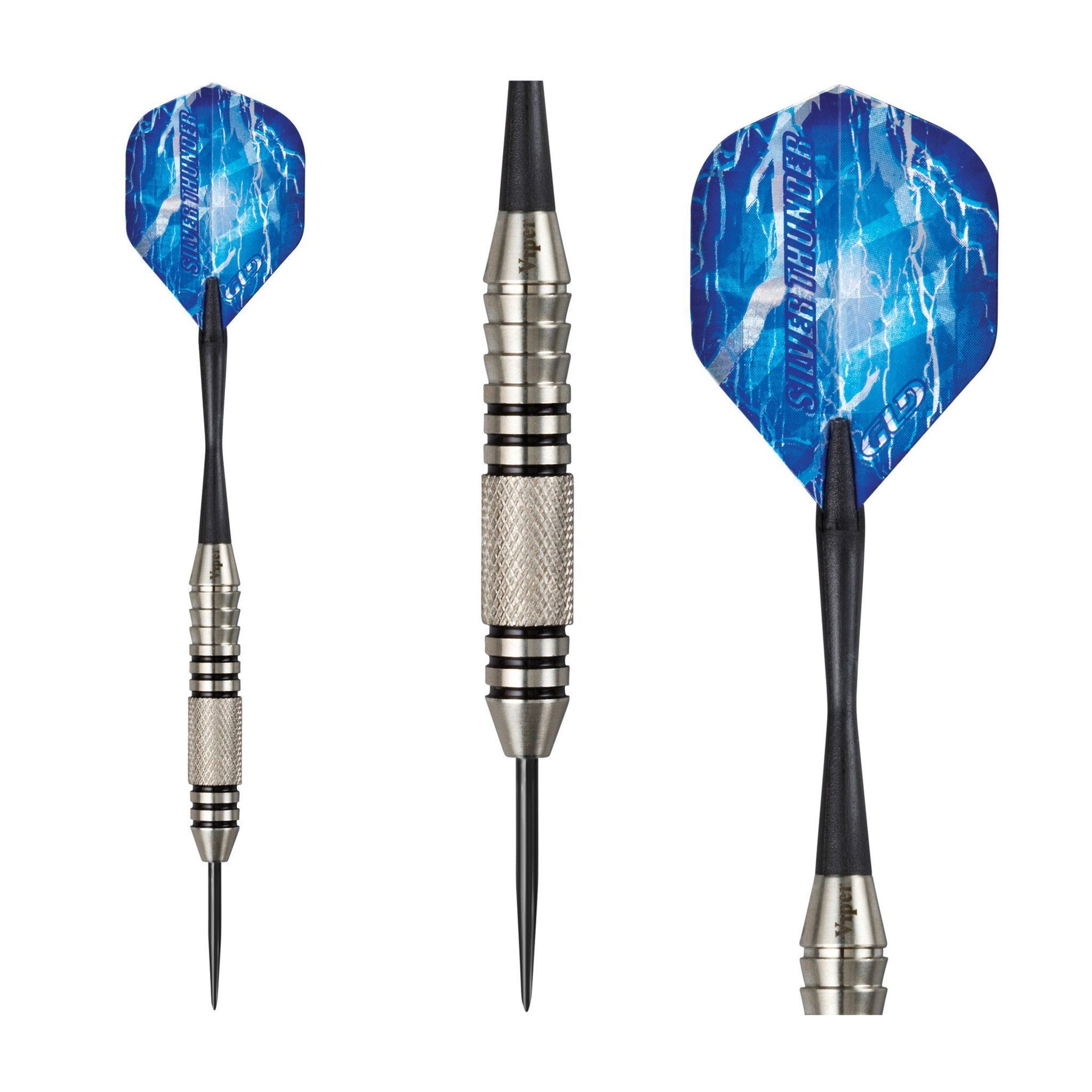 [REFURBISHED] Viper Silver Thunder Darts Steel Tip Darts 24 Grams Refurbished Refurbished GLD Products 