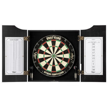 Load image into Gallery viewer, Viper Hudson All-In-One Dart Center Black Dartboard Cabinets Viper 
