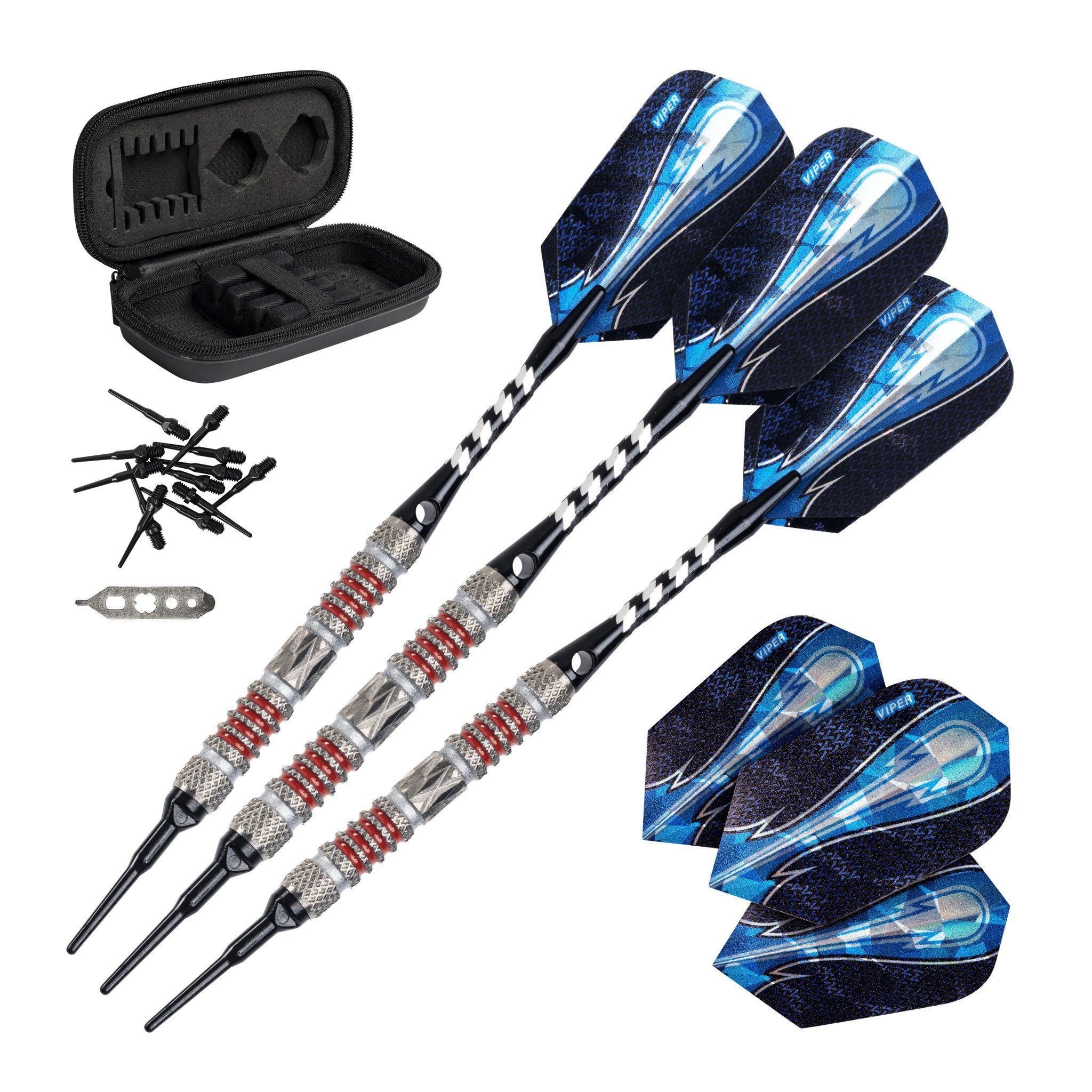 [REFURBISHED] Viper Astro Darts 80% Tungsten Soft Tip Darts Red Rings 18 Grams Refurbished Refurbished GLD Products 