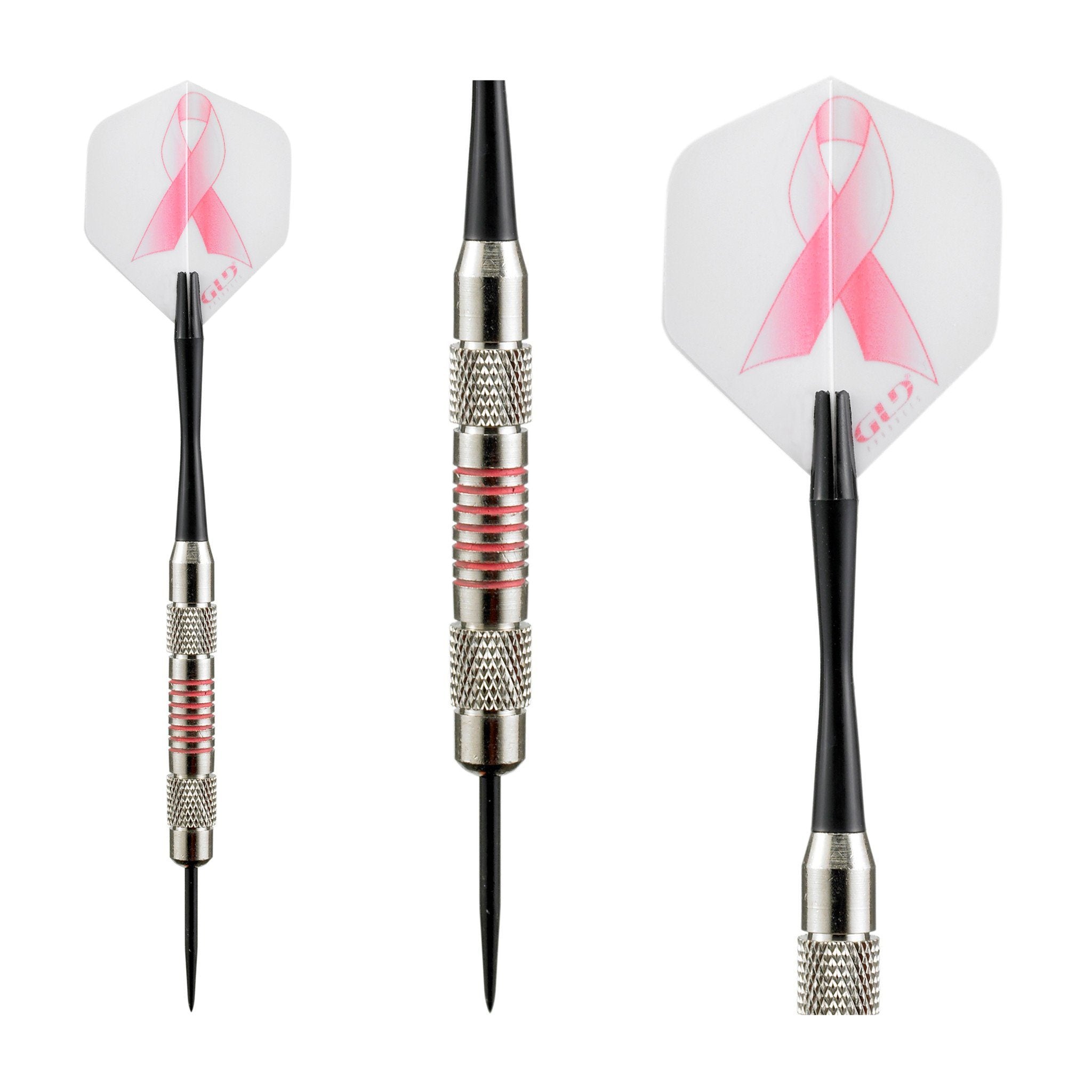 [REFURBISHED] Fat Cat Breast Cancer Steel Tip Dart Set 20 Grams Refurbished Refurbished GLD Products 