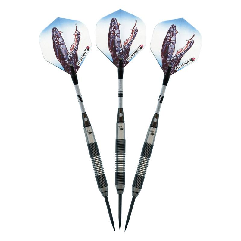 Elkadart Black Mamba 80% Tungsten Steel Tip Darts 26 Grams Steel-Tip Darts Elkadart 