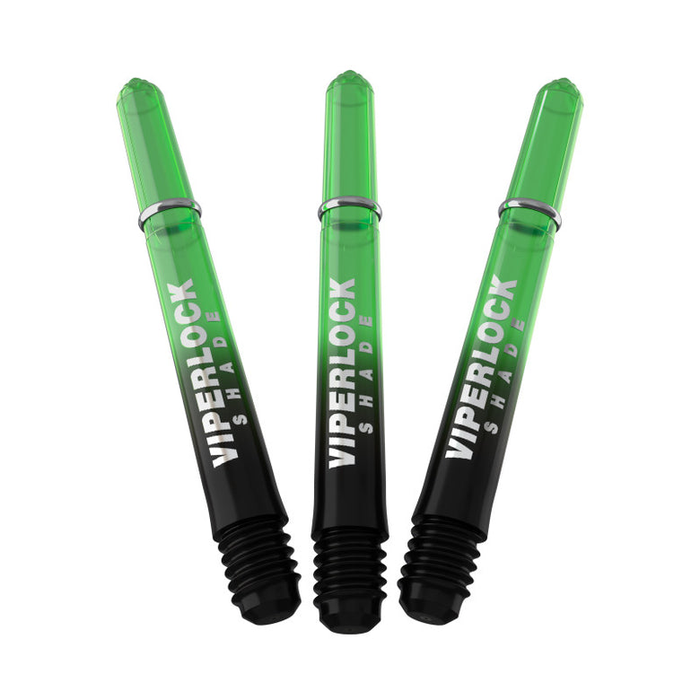 Viperlock Shade Dart Shaft Short Green