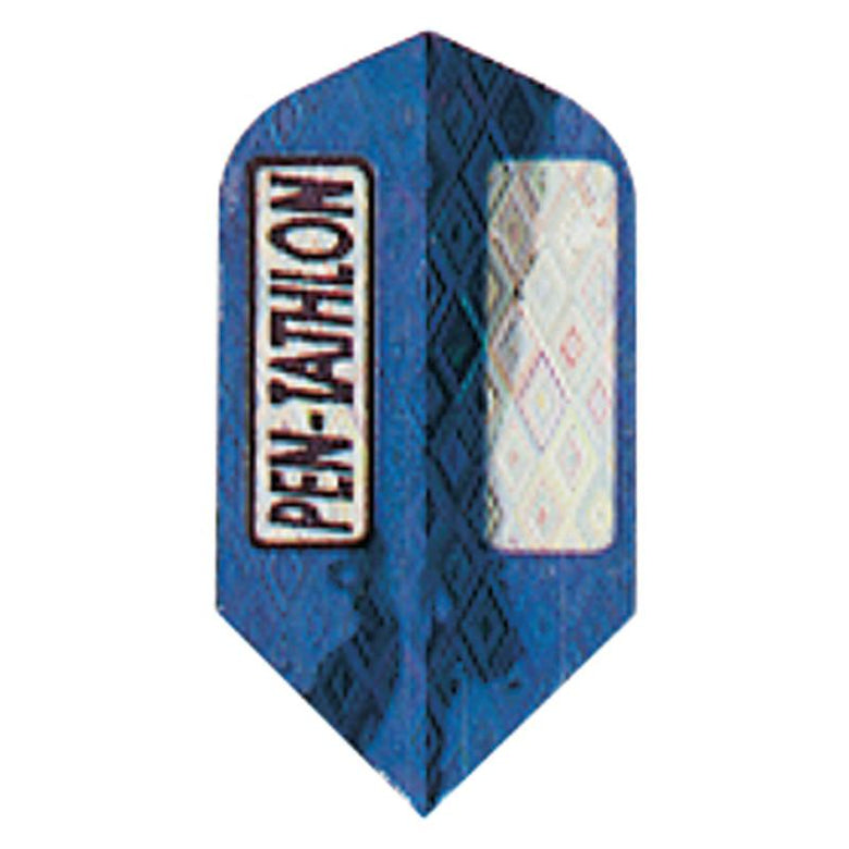 Pentathlon Slim Blue w/Foil Flights Dart Flights Viper 