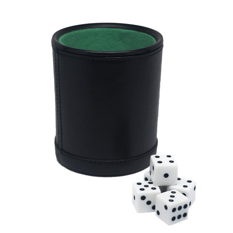 Fat Cat Texas Hold'em Table, 4-Deck Card Shoe, 500 Poker Chip Set, 2 Acrylic Chip Trays & Dice Cup Set Casino Bundles Fat Cat 