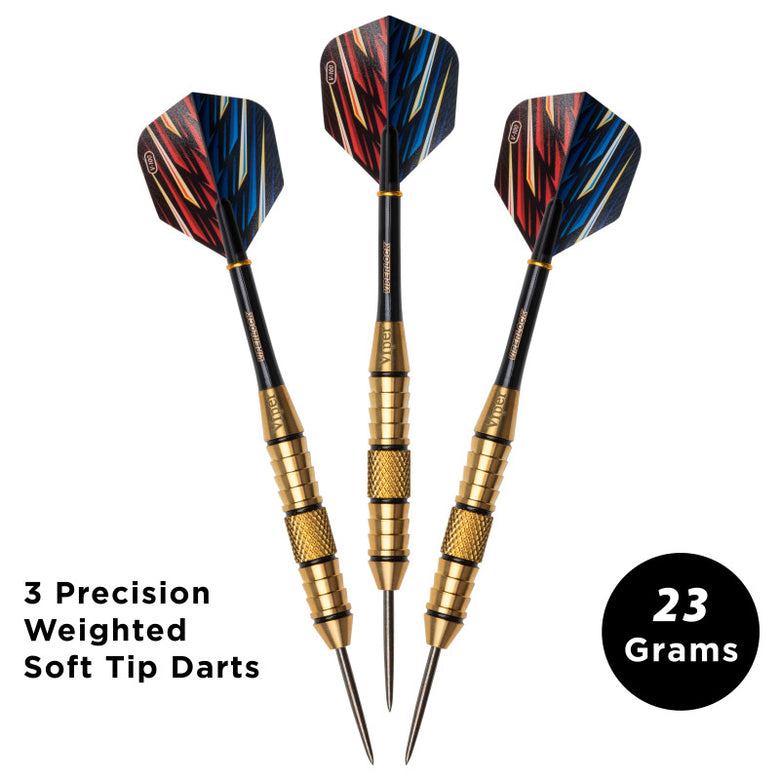 Viper Elite Brass Steel Tip Darts 24 Grams