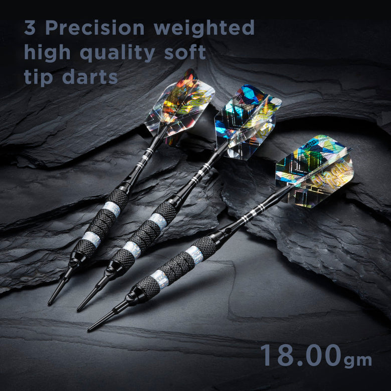 Viper Black Ice Silver Soft Tip Darts 18 Grams