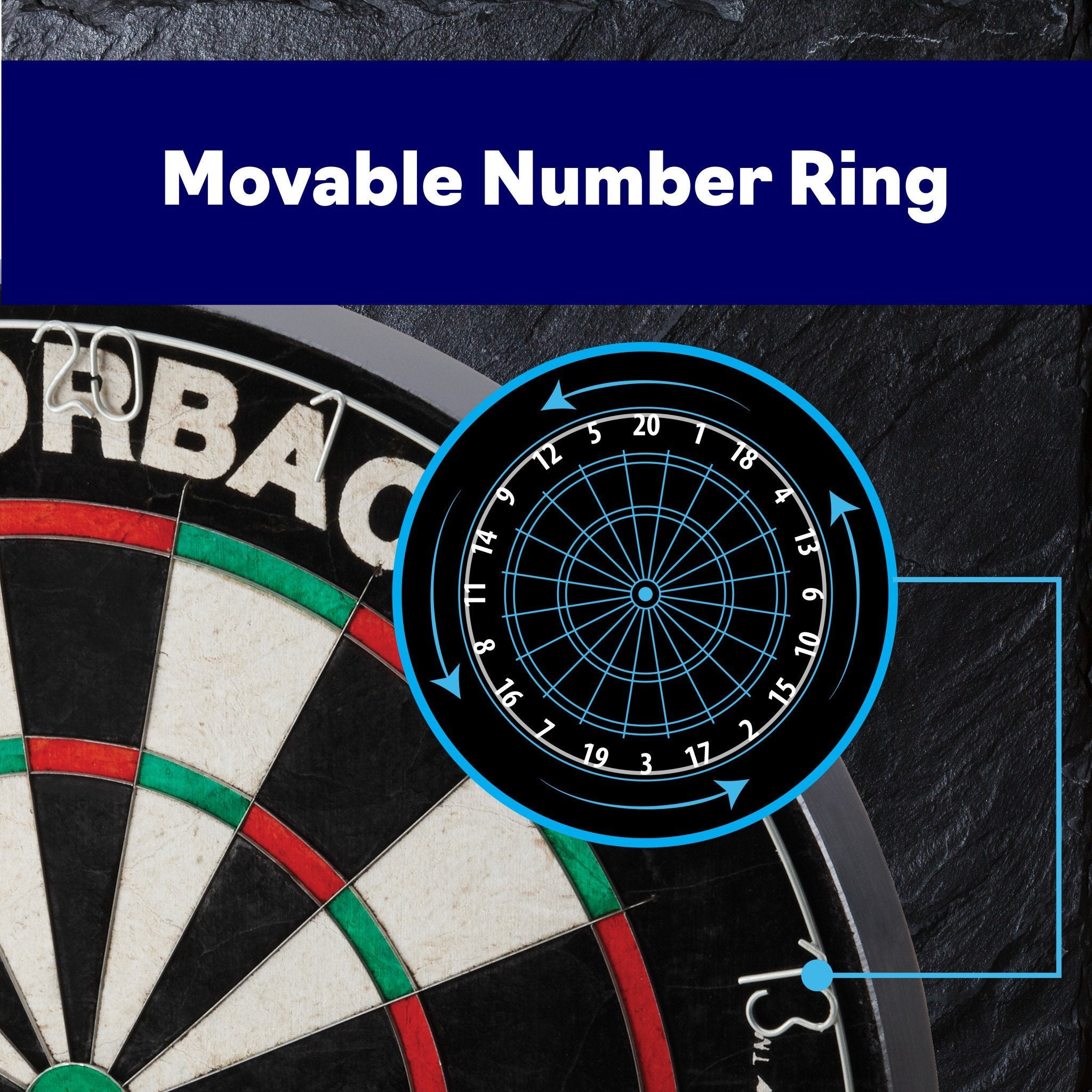 [REFURBISHED] Viper Razorback Sisal Dartboard Refurbished Refurbished GLD Products 