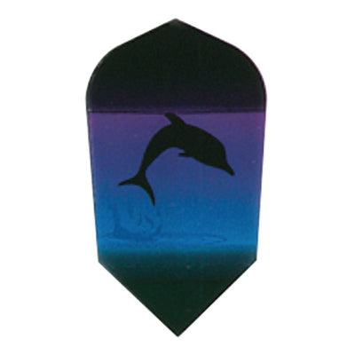 V-75 Poly Royal Hard Flights Slim Dolphin Dart Flights Viper 