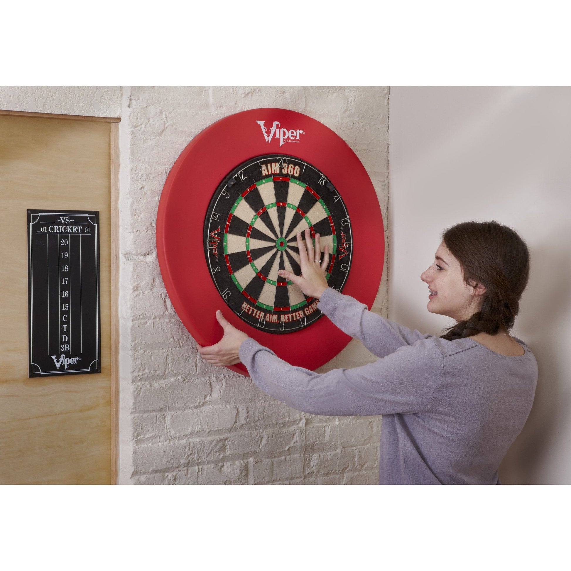 [REFURBISHED] Viper Guardian Dartboard Surround Red Refurbished Refurbished GLD Products 