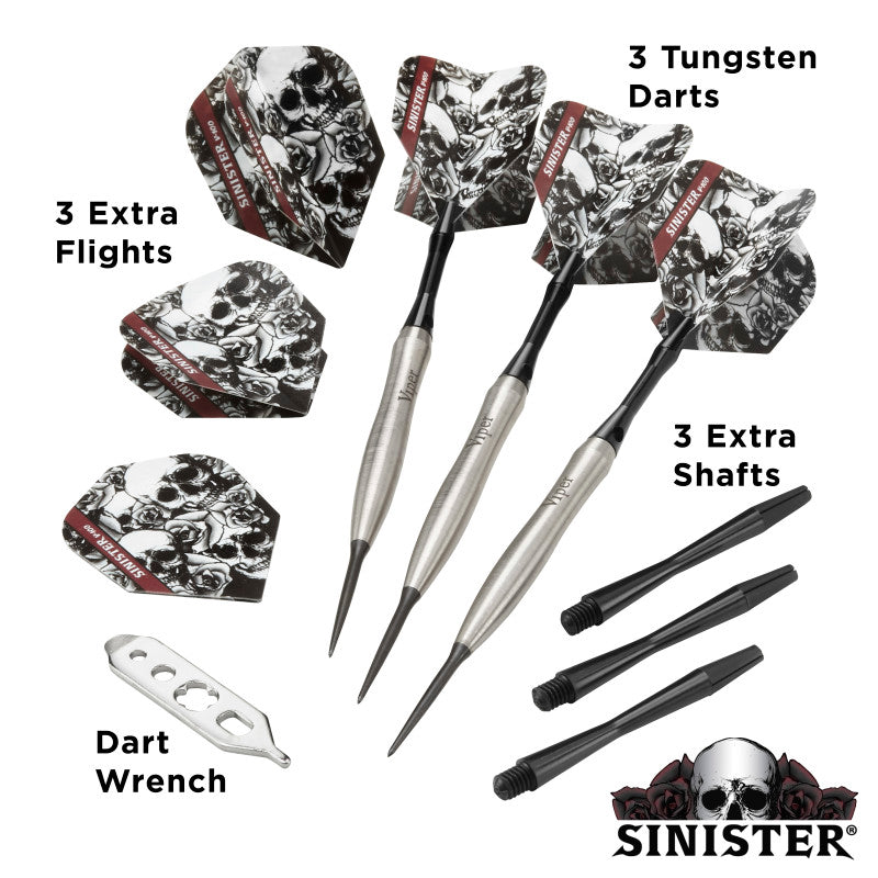 Viper Sinister 95% Tungsten Steel Tip Darts 24 Grams