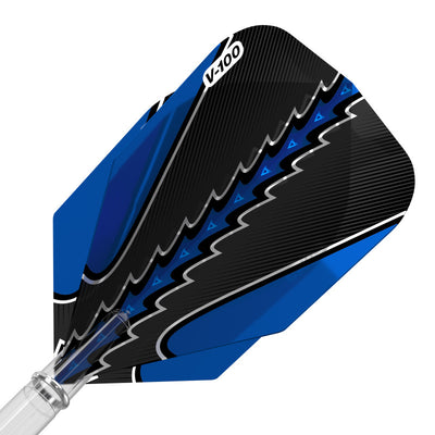 Viper Black Flux Dart Flights Standard Blue