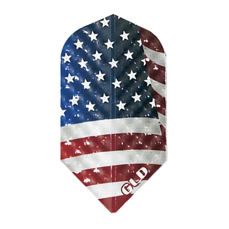 Dimplex Slim American Flag Flights Dart Flights Harrows 