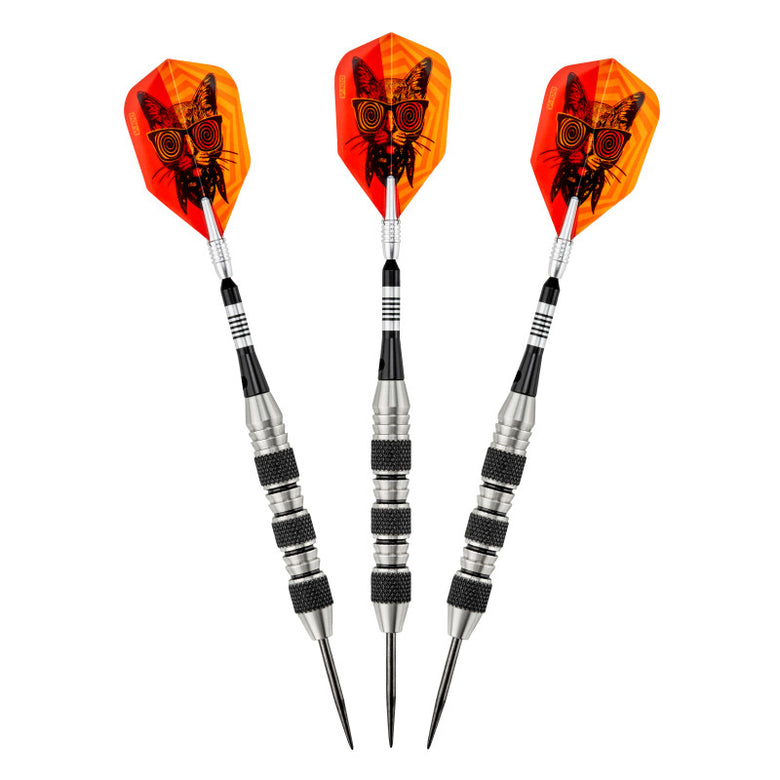 Viper The Freak Steel Tip Darts Knurled and Shark Fin Barrel 22 Grams