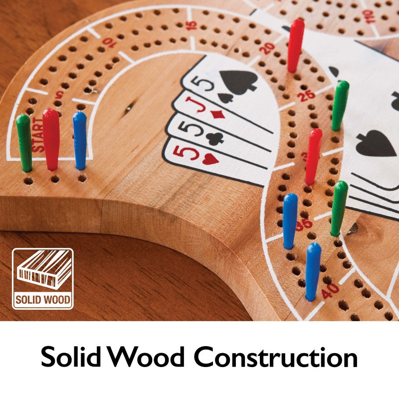 Juego De Tablero De Cribbage De Madera De 4 Pistas Palm | Envío gratis Juego De Tablero De Cribbage De Madera De 4 Pistas Palm | Envío gratis