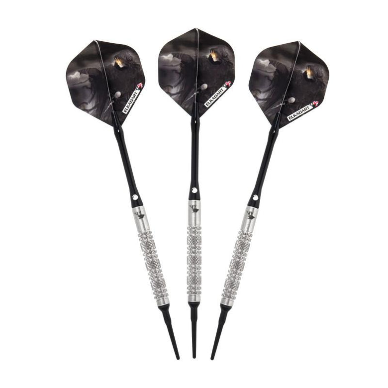 Elkadart Wizard 80% Tungsten Soft Tip Darts Knurled and Ringed Barrel Soft-Tip Darts Elkadart 