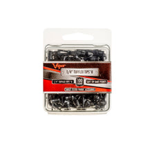 Load image into Gallery viewer, Viper Tufflex Tips II 1/4&quot; Black 100Ct Soft Dart Tips
