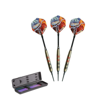 Elkadart Storm Soft Tip Black and Red Rings 18 Grams Soft-Tip Darts Elkadart 