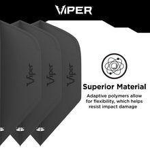 Load image into Gallery viewer, Viper Cool Molded Dart Flights Standard Black
