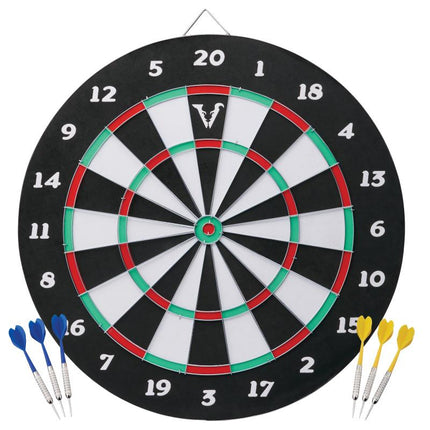 Viper Double Play Coiled Paper Fiber Dartboard with Darts Steel-Tip Dartboard Viper 