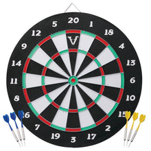 Load image into Gallery viewer, Viper Double Play Coiled Paper Fiber Dartboard with Darts Steel-Tip Dartboard Viper 

