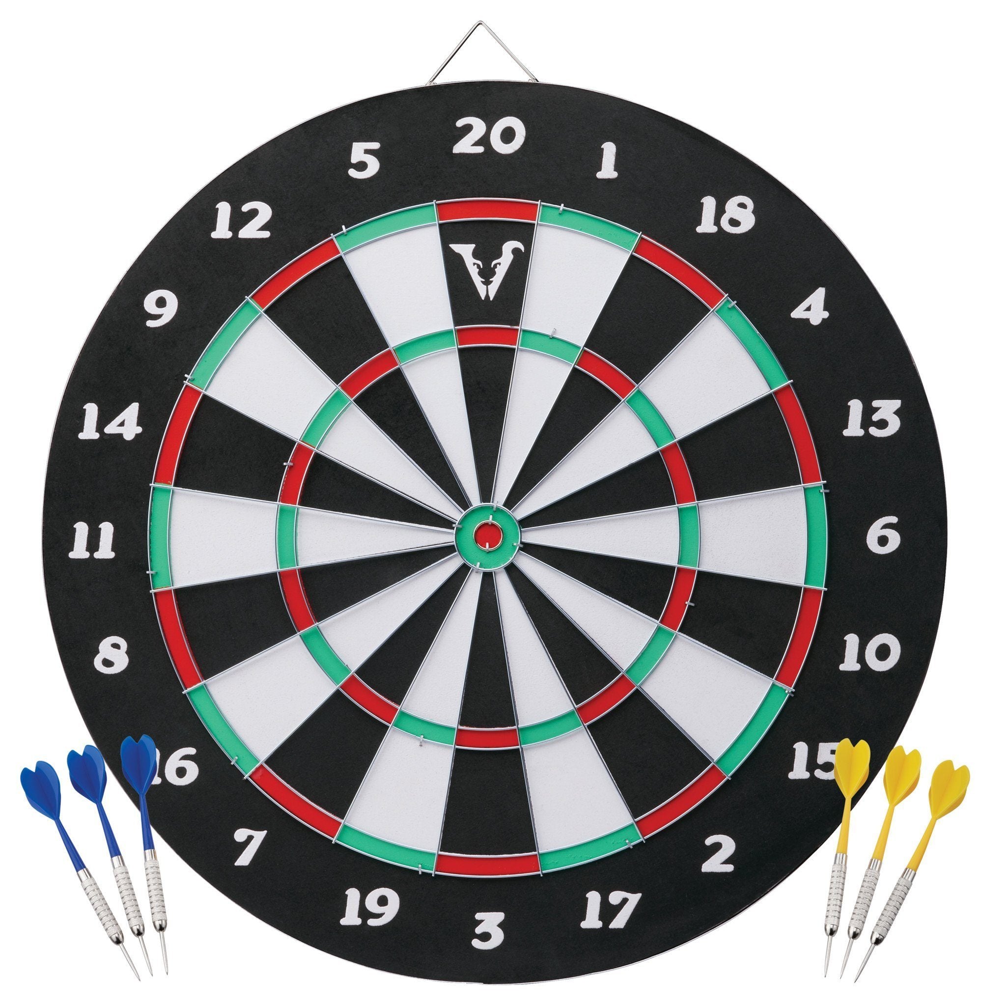 [REFURBISHED] Viper Double Play Coiled Paper Fiber Dartboard with Darts Refurbished Refurbished GLD Products 