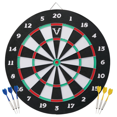 [REFURBISHED] Viper Double Play Coiled Paper Fiber Dartboard with Darts Refurbished Refurbished GLD Products 