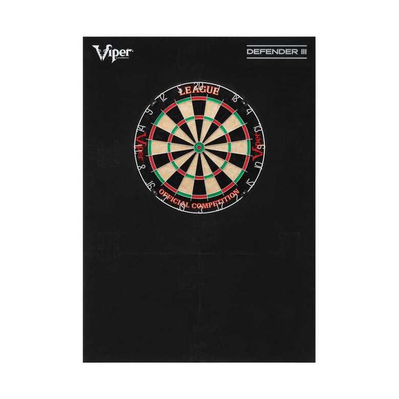 Viper League Sisal Dartboard and Wall Defender III Darts Viper 