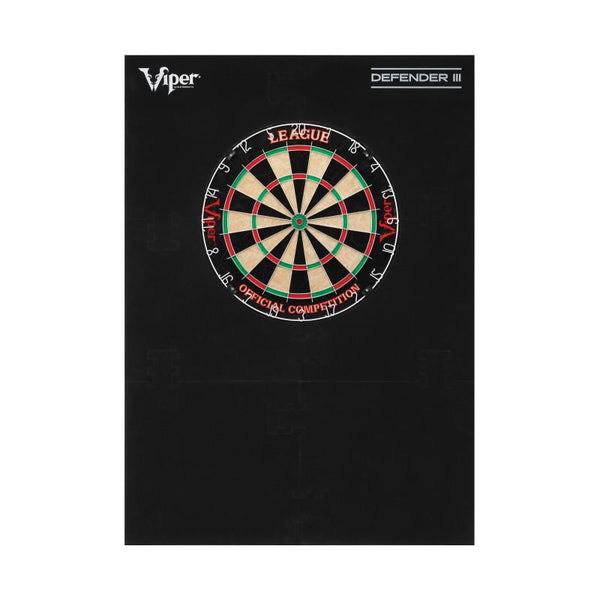 Viper Defender II – Juego de tablero de dardos con punta de acero de Viper Defender II – Juego de tablero de dardos con punta de acero de