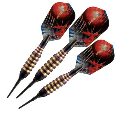 Viper Atomic Bee Darts Purple Soft Tip Darts 16 Grams