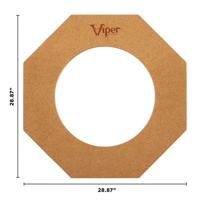 Viper Octagonal Wall Defender Dartboard Surround Cork