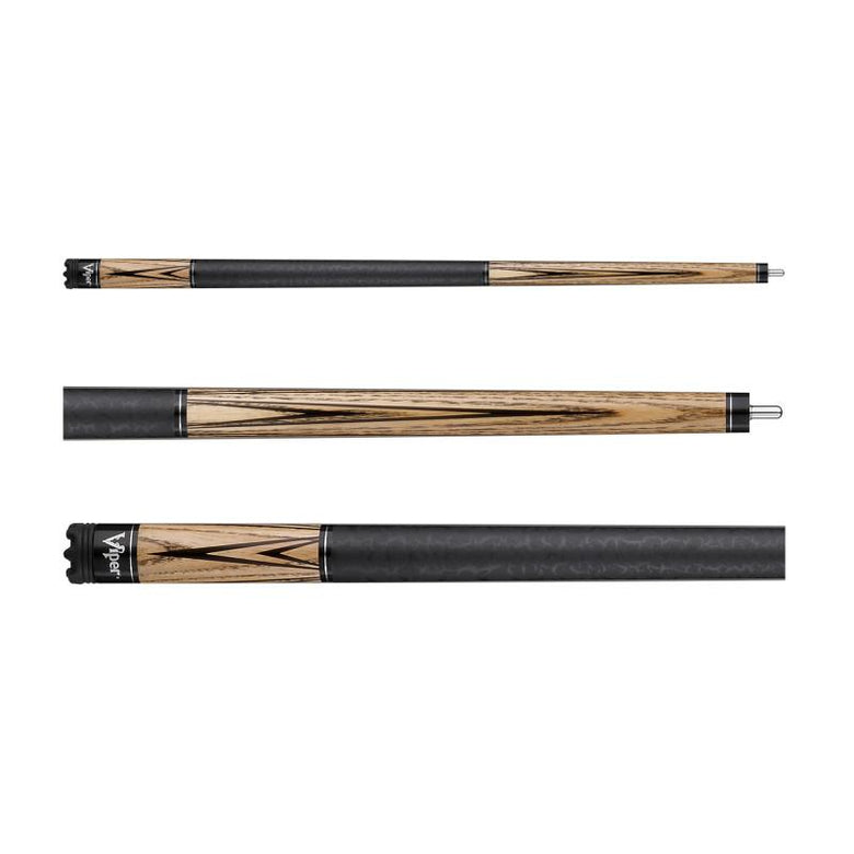 Viper Elementals Ash with Wood Grain Cue Billiard Cue Viper 