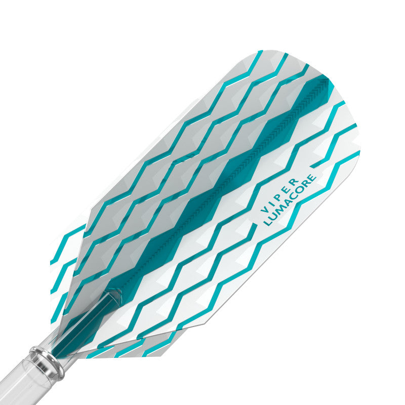 V-100 Lumacore Flights Slim Teal/White