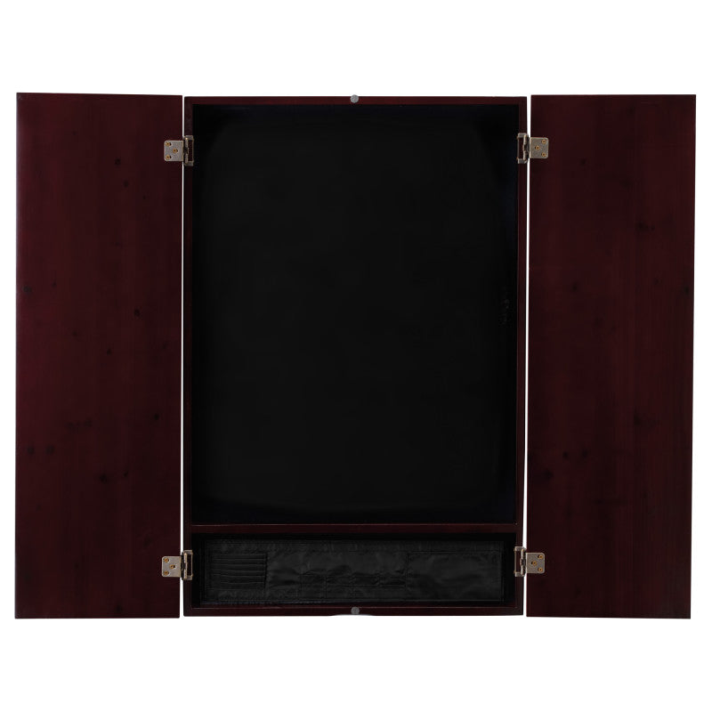 Viper Metropolitan Mahogany Soft Tip Dartboard Cabinet