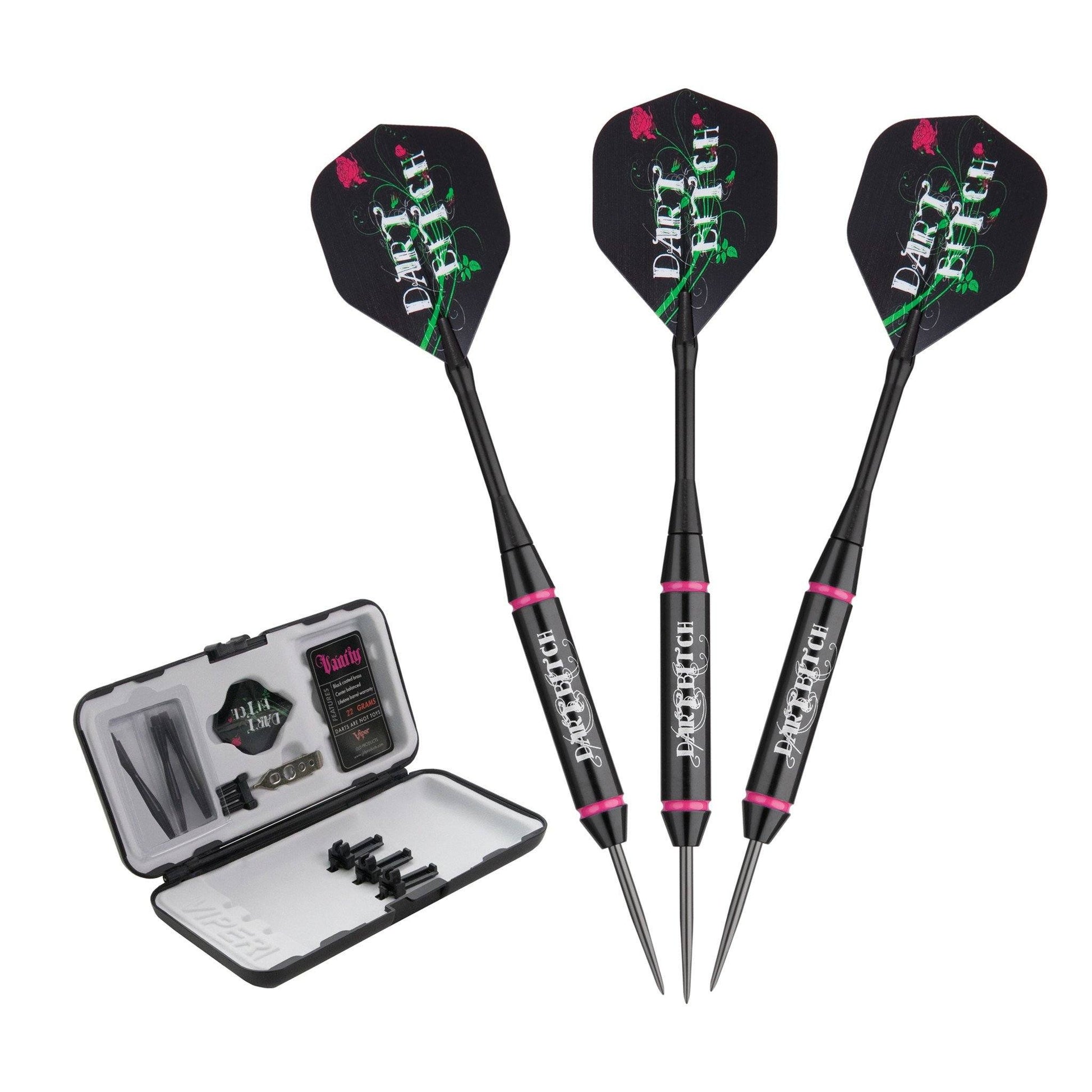 [REFURBISHED] Viper Vanity Dart Bitch Steel Tip Darts 22 Grams Refurbished Refurbished GLD Products 
