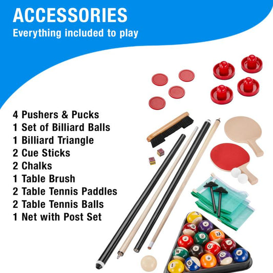 Multi-Game Tables — 3-in-1 Pool, Foosball & Combos – GLD Products