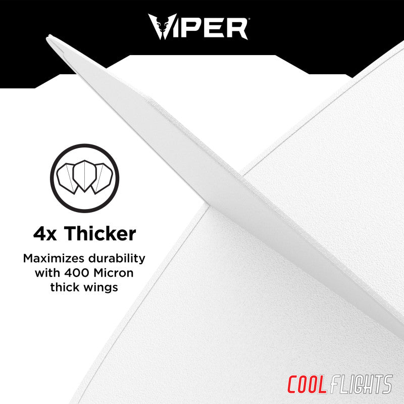 Viper Cool Molded Dart Flights Standard White