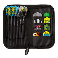 [REFURBISHED] Casemaster Deluxe Black Nylon Dart Case Refurbished GLD Products
