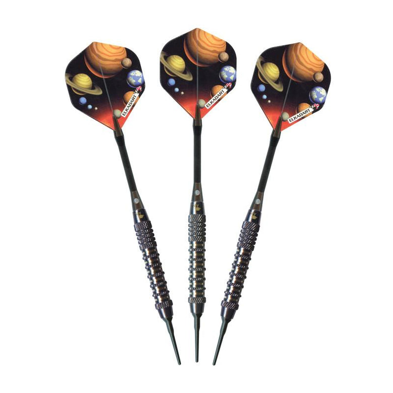 Elkadart Orbital Soft Tip Darts Knurl Ringed Barrel Soft-Tip Darts Elkadart 