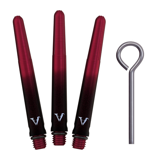 Viperlock Aluminum Shade Dart Shaft InBetween Red