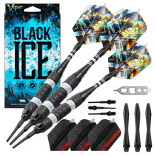 Load image into Gallery viewer, Viper Black Ice Silver Soft Tip Darts 18 Grams
