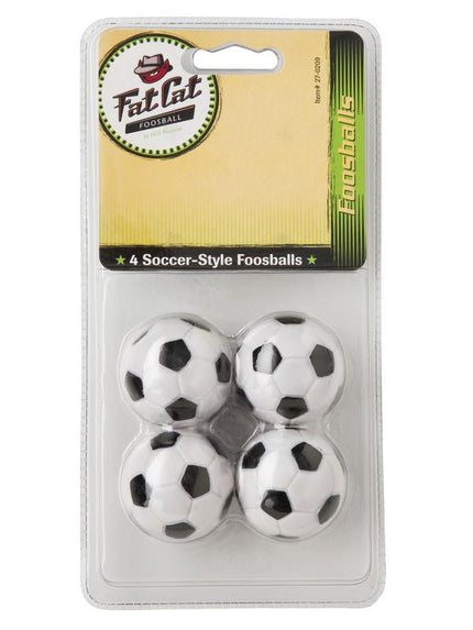 Viper Black & White Inlaid Balls - Set of 4 Foosball Accessories Viper 