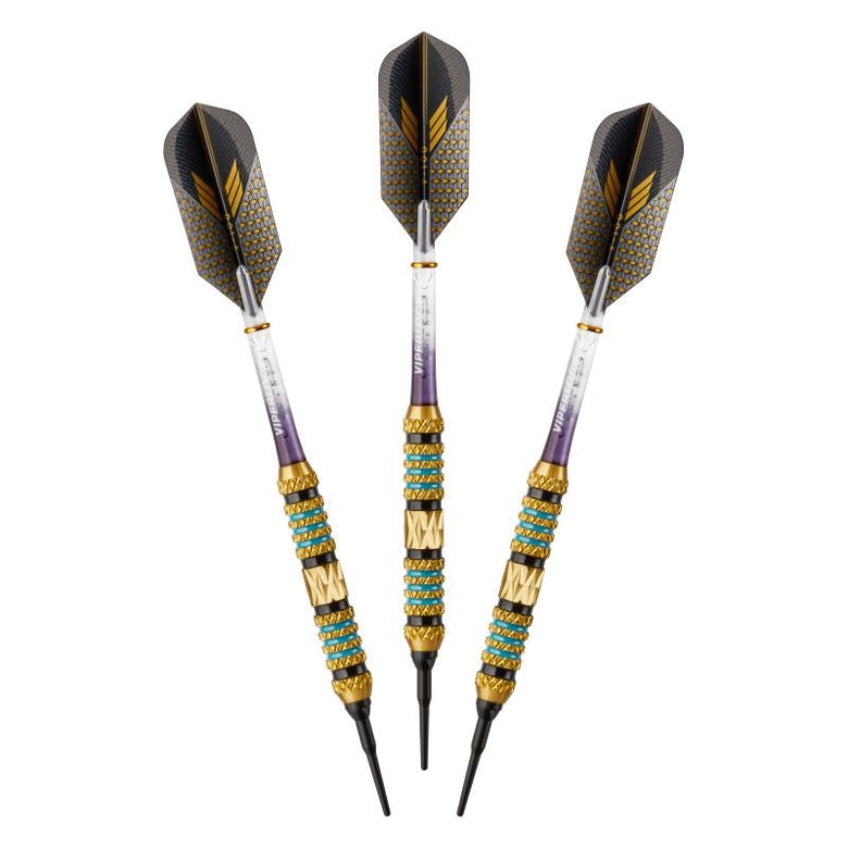 Viper Wizard Blue/Black Soft Tip Darts 18 Grams Soft-Tip Darts Viper 