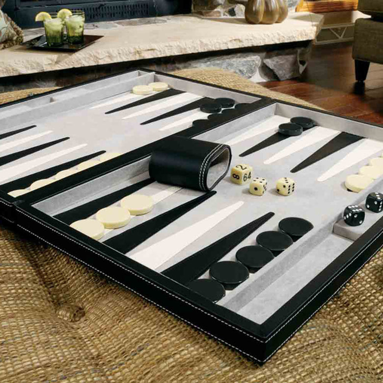 Mainstreet Classics Classic 18" Backgammon Set