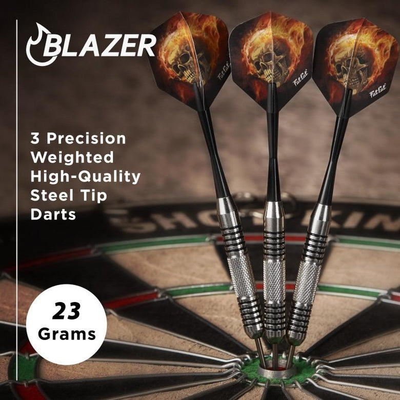 Fat Cat Blazer Steel Tip Darts 23 Grams Steel-Tip Darts Fat Cat 