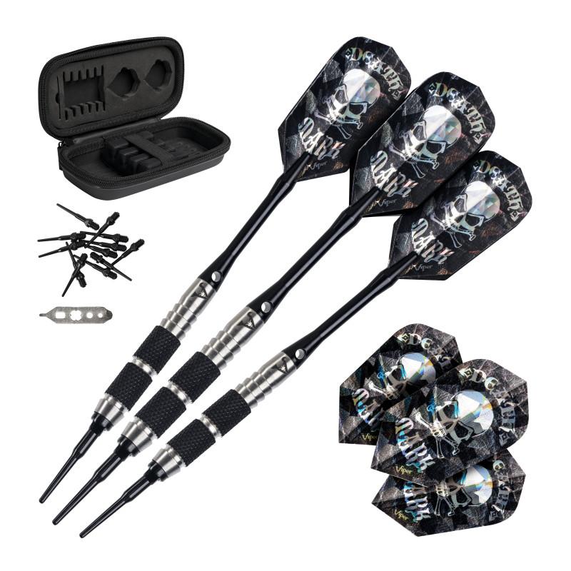 Viper Desperado 80% Tungsten Death Mark Soft Tip Darts 1 Knurled Ring 18 Grams Soft-Tip Darts Viper 