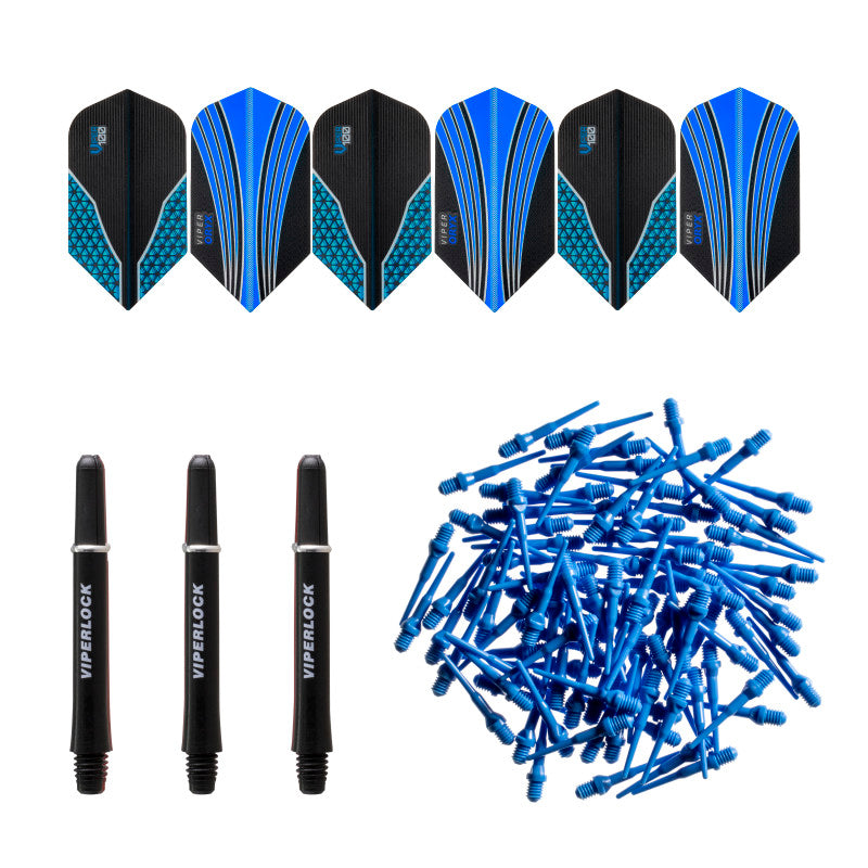 Viper Soft Tip Dart Accessory Set Blue