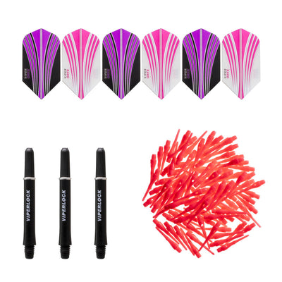 Viper Soft Tip Dart Accessory Set Pink